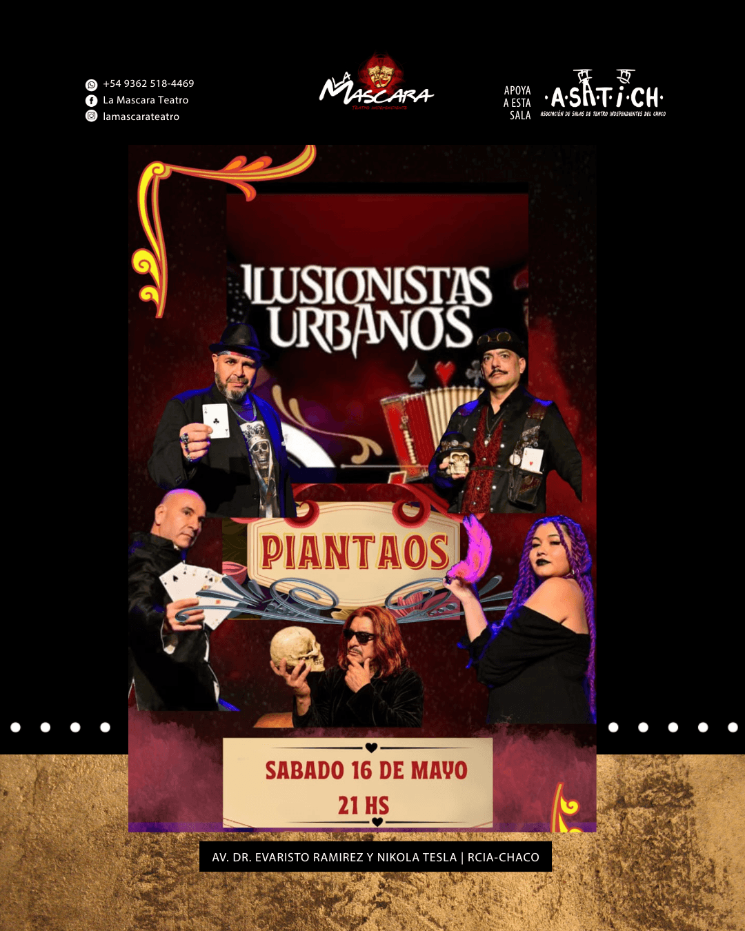 PIANTAOS - "La Locura de La Magia" | Ilusionistas Urbanos