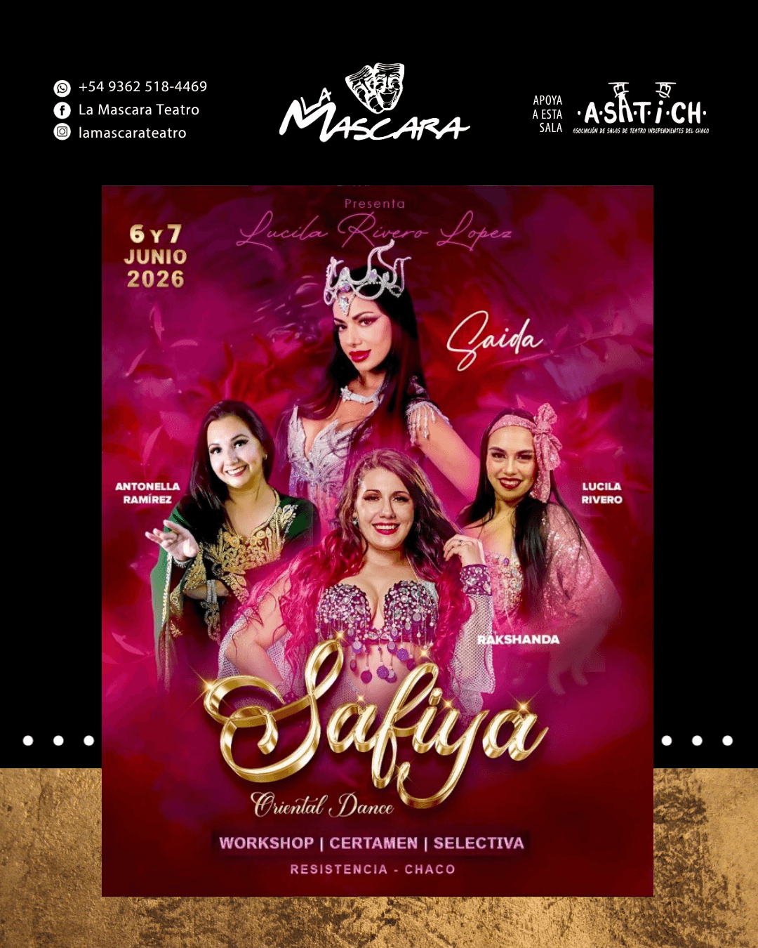 GALA DE MAESTRAS - SAFIYA ORIENTAL DANCE 2026